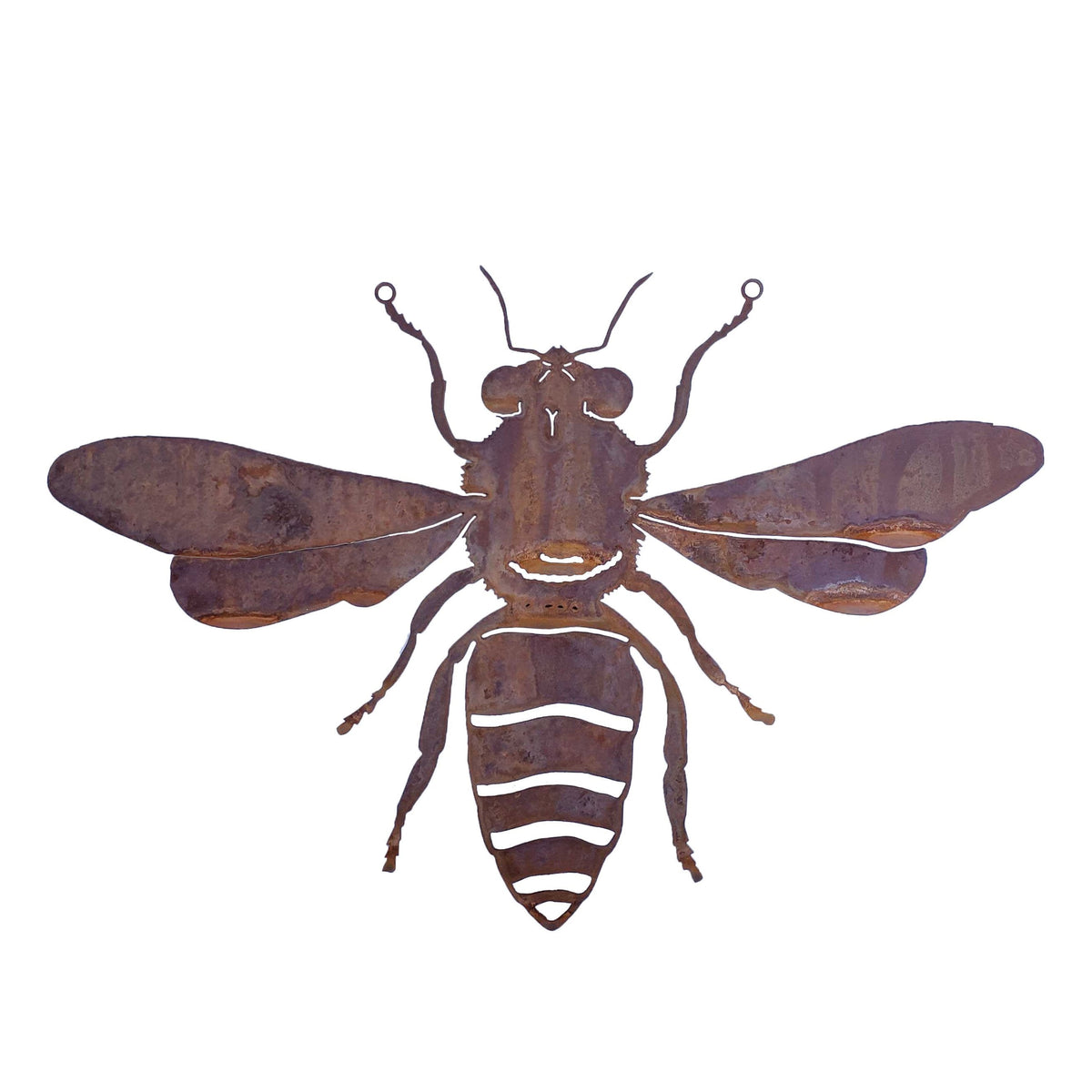 Honey Bee Wall Art Rusty Birds Unique Garden Art Elegant Garden Design