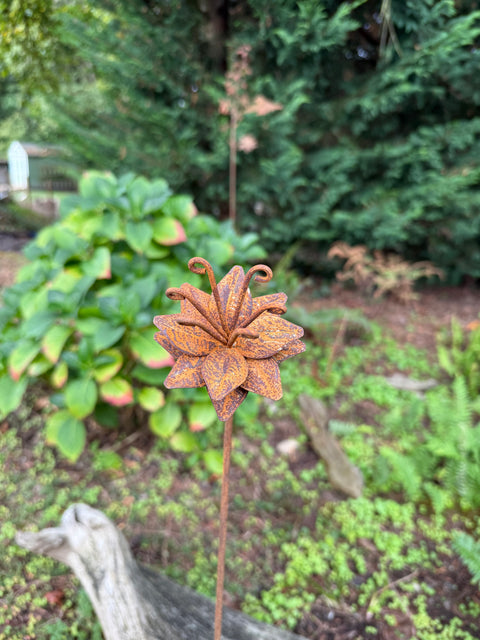 Marigold Flower Stake F070