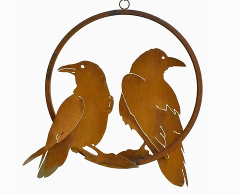 Double Raven Ring - Elegant Garden Design