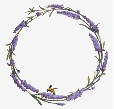 Lavender & Bee Wreath