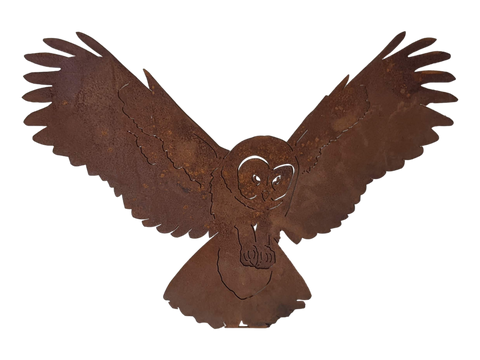 Flying Large Owl