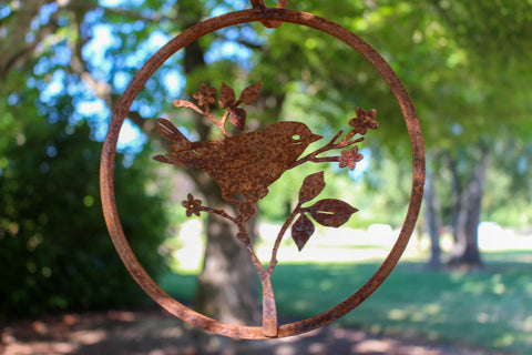 Upright Birds Triple Ring Mobile
