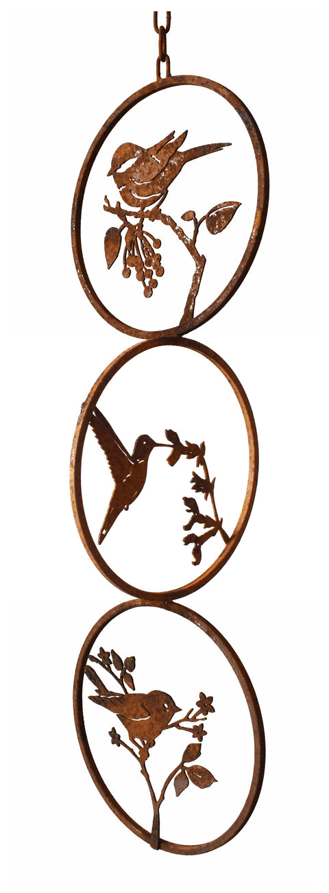 Upright Birds Triple Ring Mobile