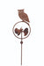 Owl Perched On Ginkgo Leaf Spinner Stake